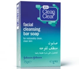 Clean and Clear Facial Cleansing Bar Soap